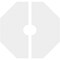 Ekena Millwork Westin Architectural Grade PVC Ceiling Medallion, 16"OD x 3"ID x 6 1/4"C x 1"P, Two-Piece CMP16WN2-03000 - alternate 2